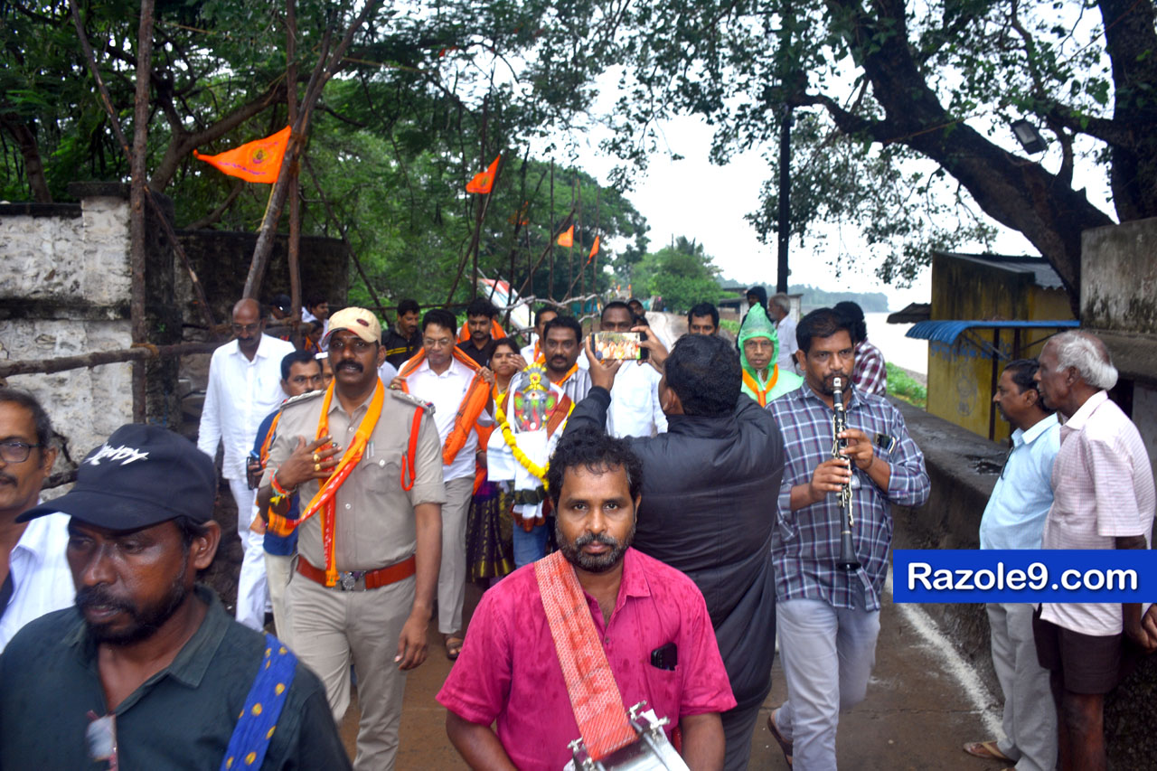 Razole Taluka Ganesh Nimajjanam